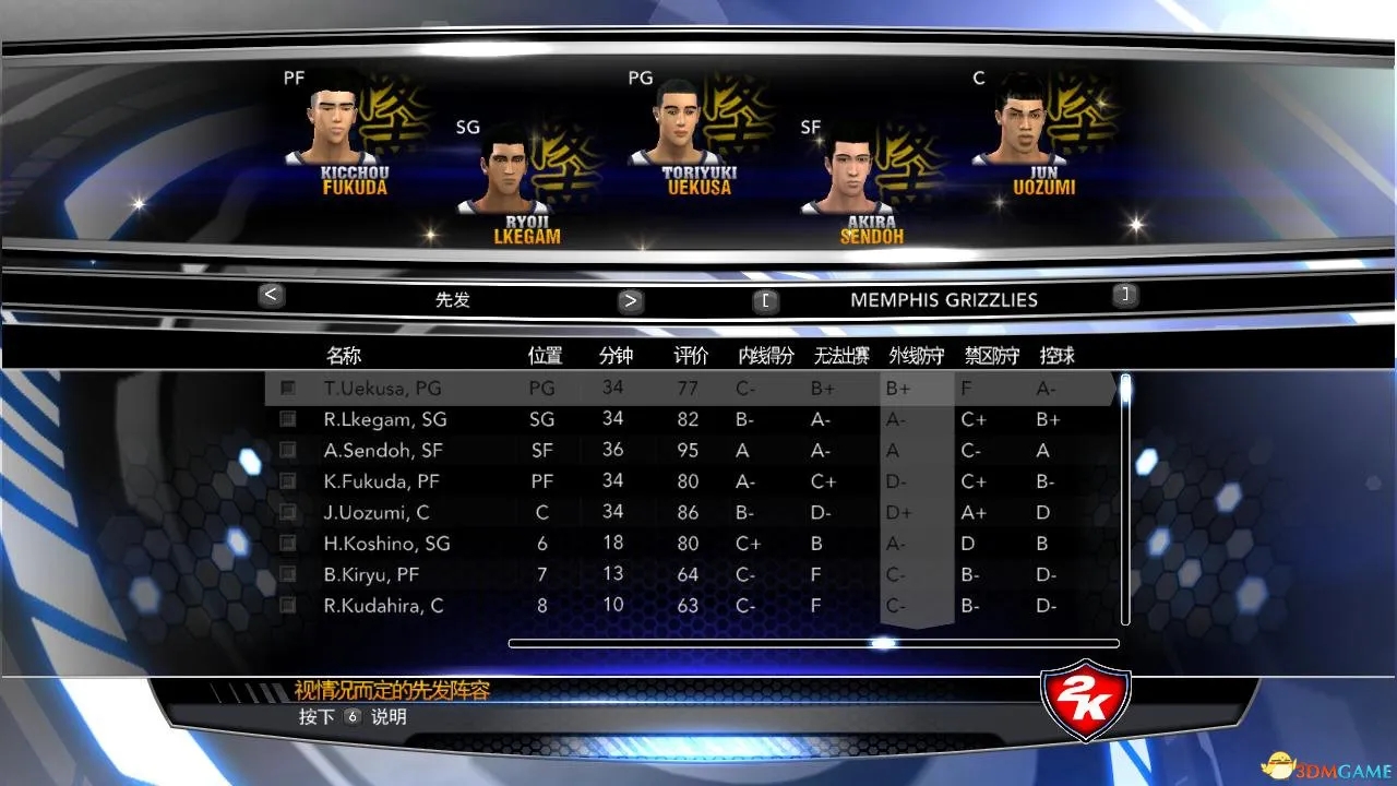 NBA2K14灌篮高手整合补丁